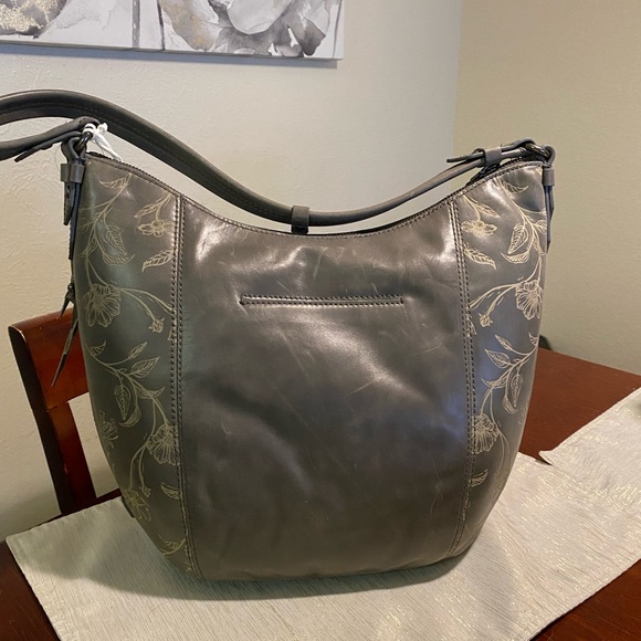 Medium Size Grey Hobo Bag - Picture 3 of 9